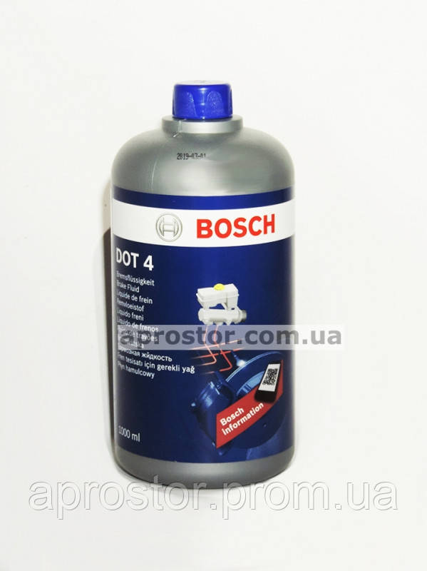 Гальмівна рідина DOT4 (1 л) BOSCH 1987479107