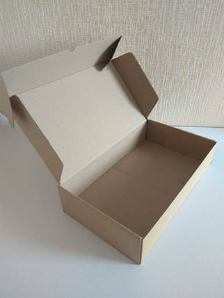 Коробка картонна самозбірна бура,, фото 2