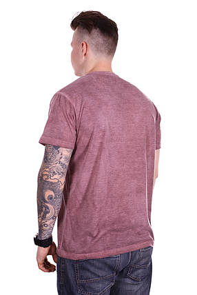 Футболка StrongMan JJ.Core f2118/4 Бордова M, фото 2
