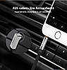 Кабель аудіо Ugreen 3.5 mm AUX 0.5 M Black (AV119), фото 7