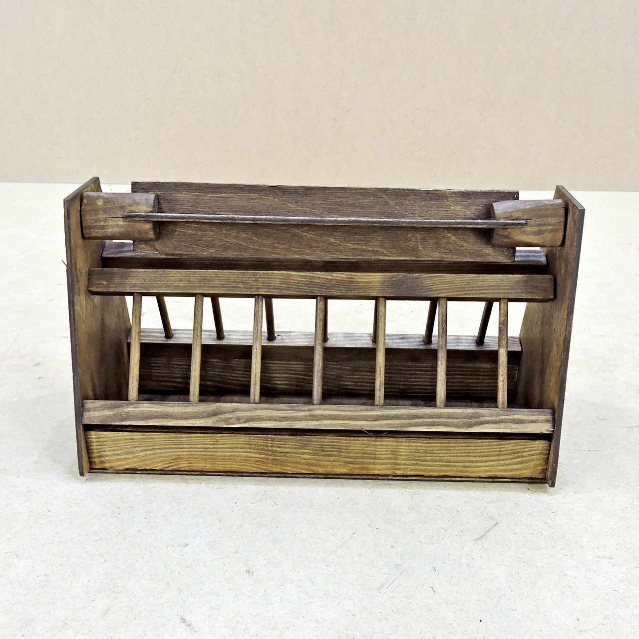 Дерев'яна годівниця для голубів "Якобін 30" коричнева