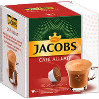 Уценка! Кофе в капсулах Jacobs Cafe Au Lait Dolce Gusto 14 шт. (Нескафе Дольче Густо), Германия