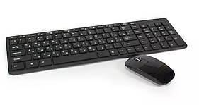 Бездротова клавіатура з мишею Keybord Wireless К06 Black/Чорна