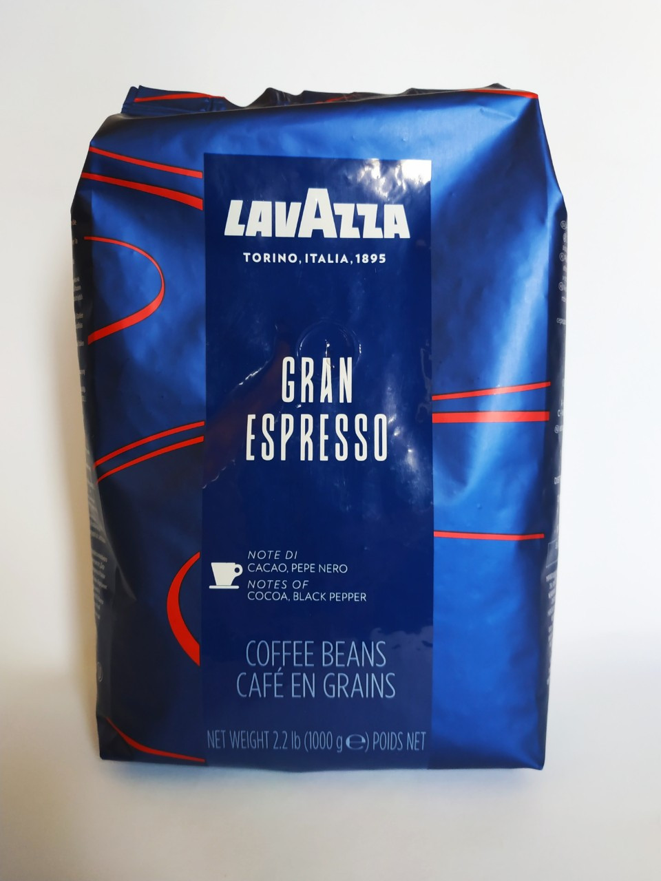Кава Lavazza Gran Espresso (кава Лавацца Гран Еспресо) в зернах 1 кг