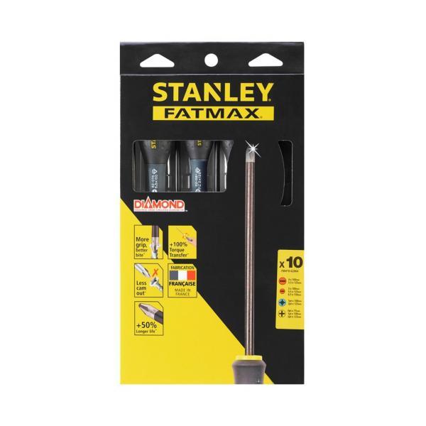 Набір викруток FatMax DiamondTip Stanley (FMHT0-62064) |Набір викруток FatMax DiamondTip Stanley (