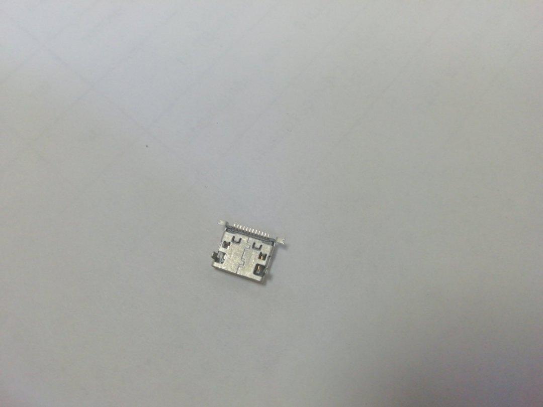 Роз'єм Micro USB N58 для LG 12P, фото 1