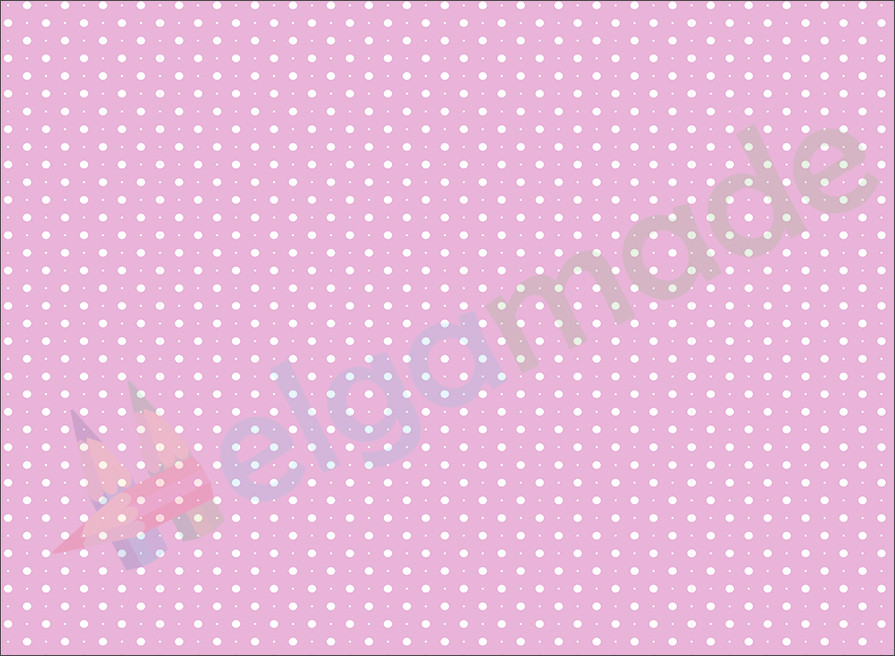 Фетр з принтом ГОРОШОК НА СВІТЛО-ЛАВАНДОВОМУ, 22x30 см, корейський жорсткий 1.2 мм, фото 1