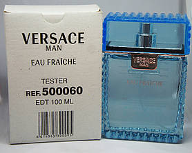 Туалетна вода для чоловіків Versace Man Eau Fraiche 100 мл (версаче фреш тестер) (tester)