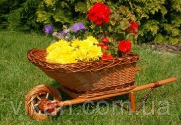 Підставка садова для квітів Тачка