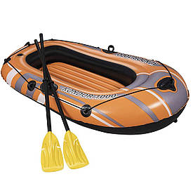 Одномісний надувний човен Bestway 61078 Hydro-Force Raft Set, 155 х 93 см