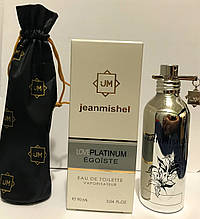 Чоловіча парфумована вода jeanmishel Love Egoiste Platinum Pour Homme 90ml