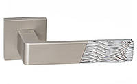 Дверная ручка Emporio Italiano DOPPIA IT111-SQ1 перламутровый никель/хром