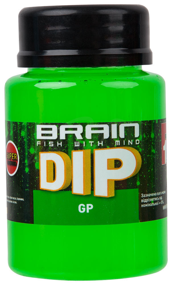 Дип для бойлів Brain F1 GP (зелений горошок) 100ml
