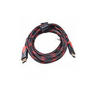 Кабель HDMI 3.0m CableHQ, оплетка, Ферит.фильтр.