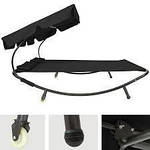 Подвійна садова палуба з чорним навісом 2 місць 401495, фото 3