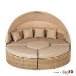 Шезлонг острів 2 дивана стіл 2 пуфа Мушля, фото 8