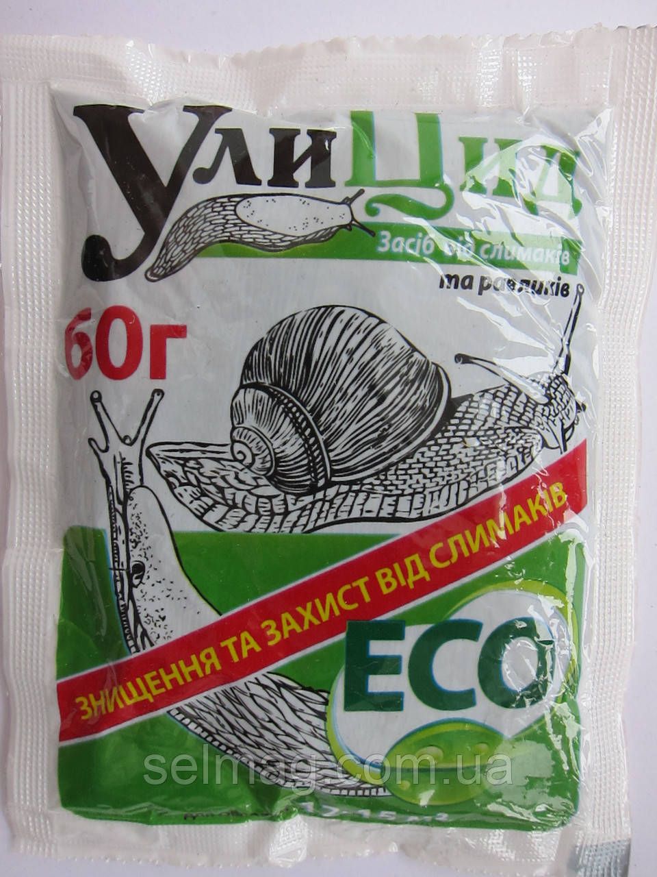 УлиЦид Еко від слимаків та равликів 60 г
