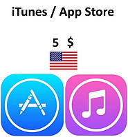 ITunes App Store Gift Card 5 USD