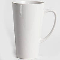 Чашка для сублімації Latte біла