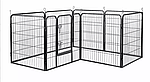 Огорожа для собак 80х100 см металлическая Модулированная, фото 3