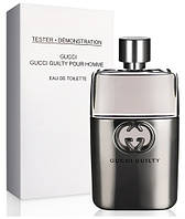 ТЕСТЕР чоловічого парфуму Gucci Guilty Pour Homme 100 мл *Уцінка недолив