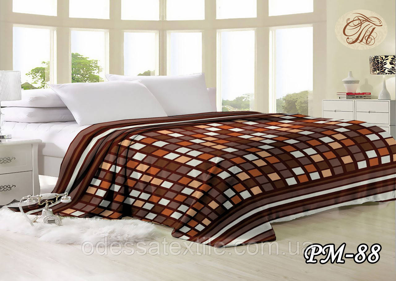 Плед із флісу Мозаїка (140*210), фото 1