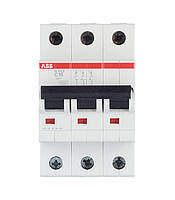 Автоматичний вимикач АВВ S203 3р 16А C 6кА