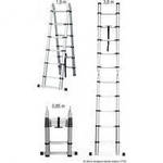 Сходи драбина телескопічна 620 cm З СУМКОЮ, фото 2