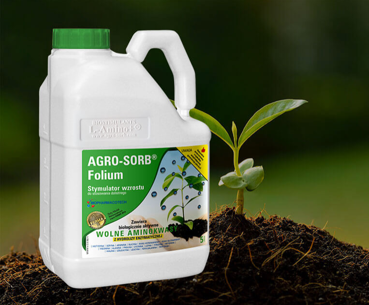 Стимулятор росту  AGRO-SORB  FOLIUM (Biostymulatory) 5л, фото 1
