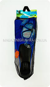 Набір для підводного плавання INTEX (ласти, маска і трубка) - 55957