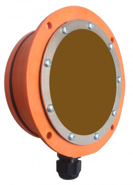 Мембранний датчик рівня ELZ 21, вітонова діафрагма 1xSPDT 15 A / 250 V 3 бар, (-20 / +150°C)  для сипких матеріалів, фото 1