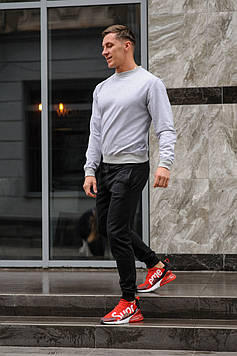 Модні чоловічі спортивні костюми трикотажні, двоколірний спортивний чоловічий костюм хб осінній і весняний