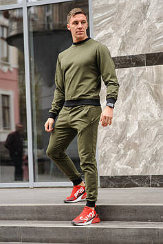 Чоловічий спортивний костюм хб весна осінь від виробника, стильні бавовняні спортивні костюми