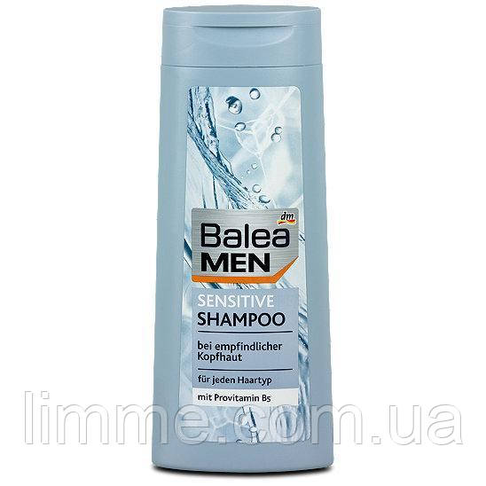 Чоловічий шампунь для чутливої шкіри голови Balea Men Sensitive Shampoo 300 мл