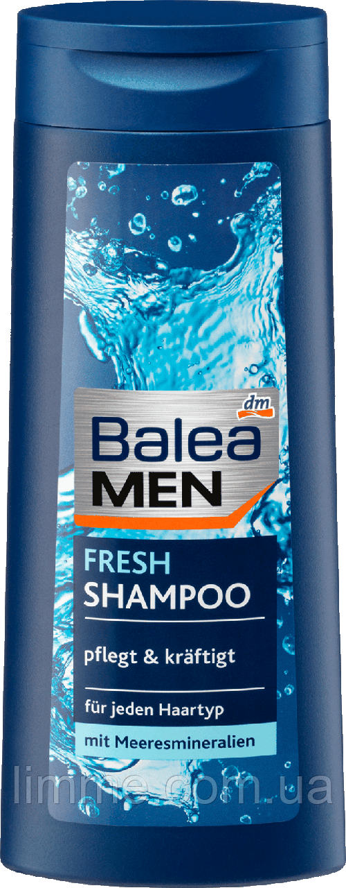 Чоловічий шампунь Balea Men fresh Shampoo 300 ml.