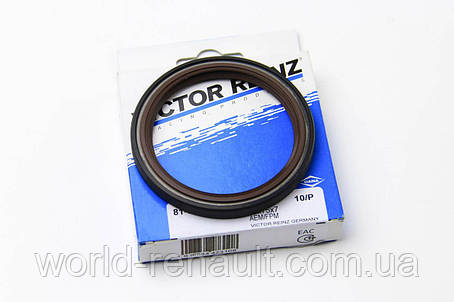 Передній сальник колінвала на Рено Трафик 2, Опель Віваро 2 G9U 2.5dci / VICTOR REINZ 81-36842-00, фото 1