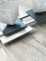 Сучасна стельова люстра на 3 плафони для кухні спальні дитячої коридору Данко/3, фото 4