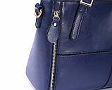 Модна жіноча сумка. Сумка шоппер жіноча прямокутна містка (чорна), фото 7