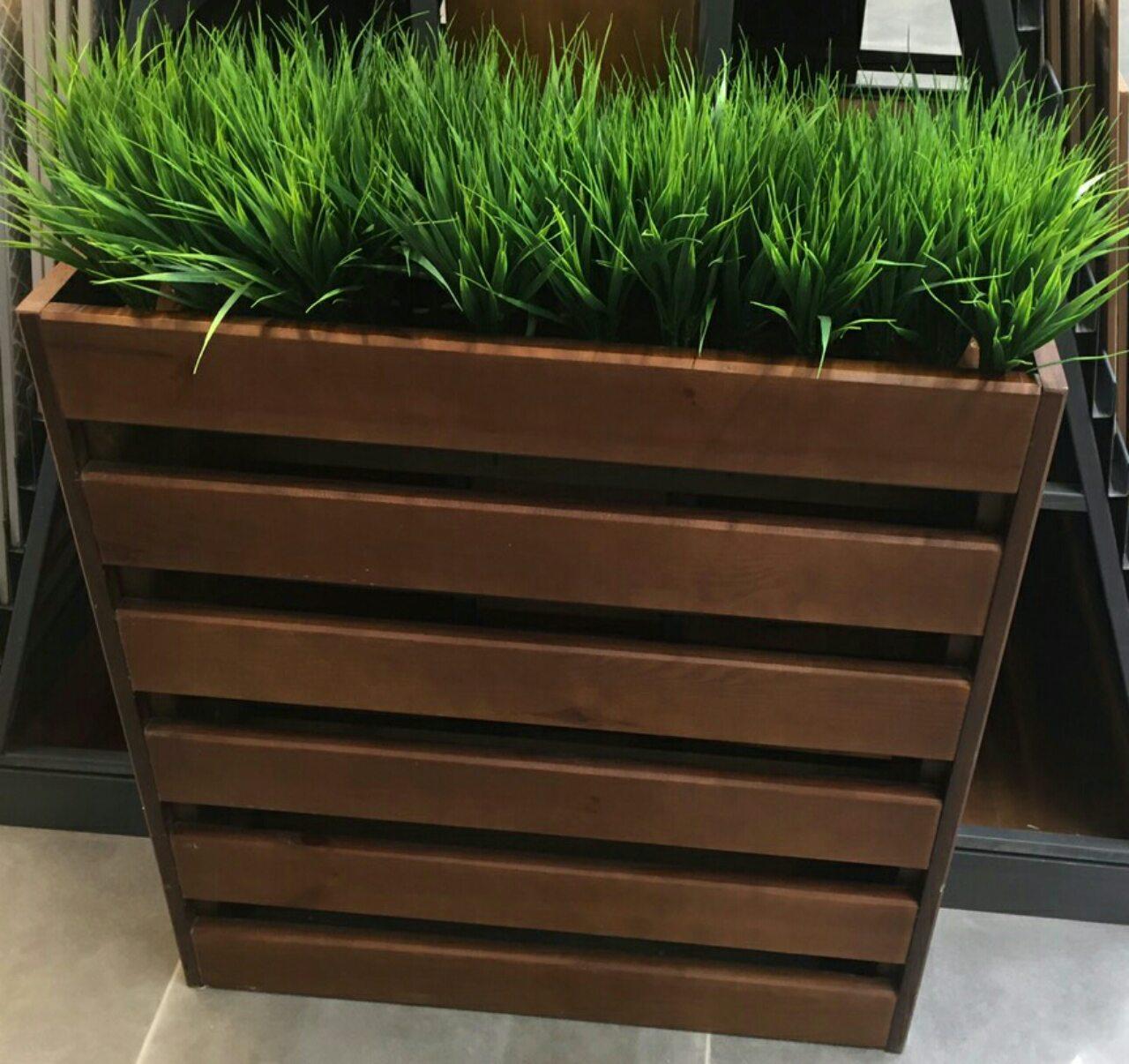 Вазони для літніх терас, Садові вазони Престиж Коричневі ( Кашпо для терас ) Ціна БЕЗ пофарбування, фото 1