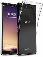 Прозрачный Чехол Sony Xperia L3 (ультратонкий силиконовый) (Сони Иксперия Л3)
