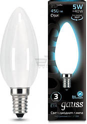 Лампа Gauss LED Candle E14 5 W 4100 K