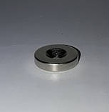 Неодимовий магніт кріпильний 15/3 мм (1.9 кг), фото 2