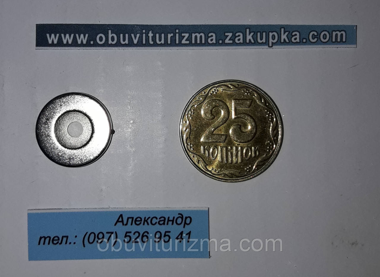 Неодимовий магніт кріпильний 15/3 мм (1.9 кг)