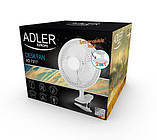 Вентилятор настільний Adler AD 7317, фото 7