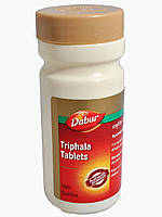 Тріфала Дабур, 60 таб., Трифала, triphala tablets Dabur, очищення організму та покращення роботи шлунку,