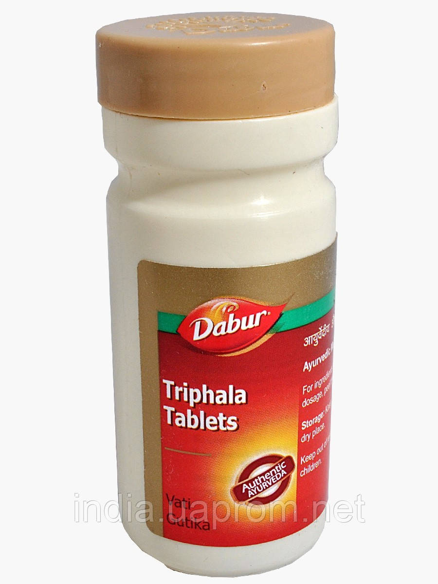 Тріфала Дабур, 60 таб., Трифала, triphala tablets Dabur, очищення організму