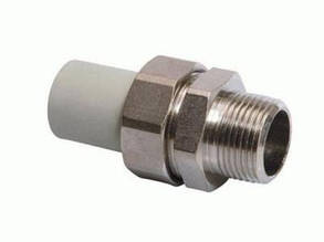 Поліпропіленова американка PPR 20х1/2" НР Wavin