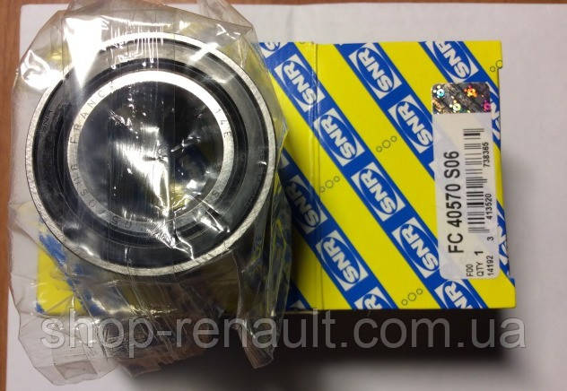 Підшипник задньої маточини SNR FC40570S06 7701205779, 6001548986
