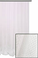 Тюль сітка ромбик арніка або аноретта колір білий