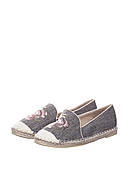 Еспадрільї Boshimao сірі текстильні виробництво Китай JN7106-32 - розмір 37 (23,5 см)